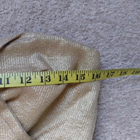 CLOSET CLOSING ELIE TAHARI Shimmer One Shoulder Dress - Picture 8 of 9